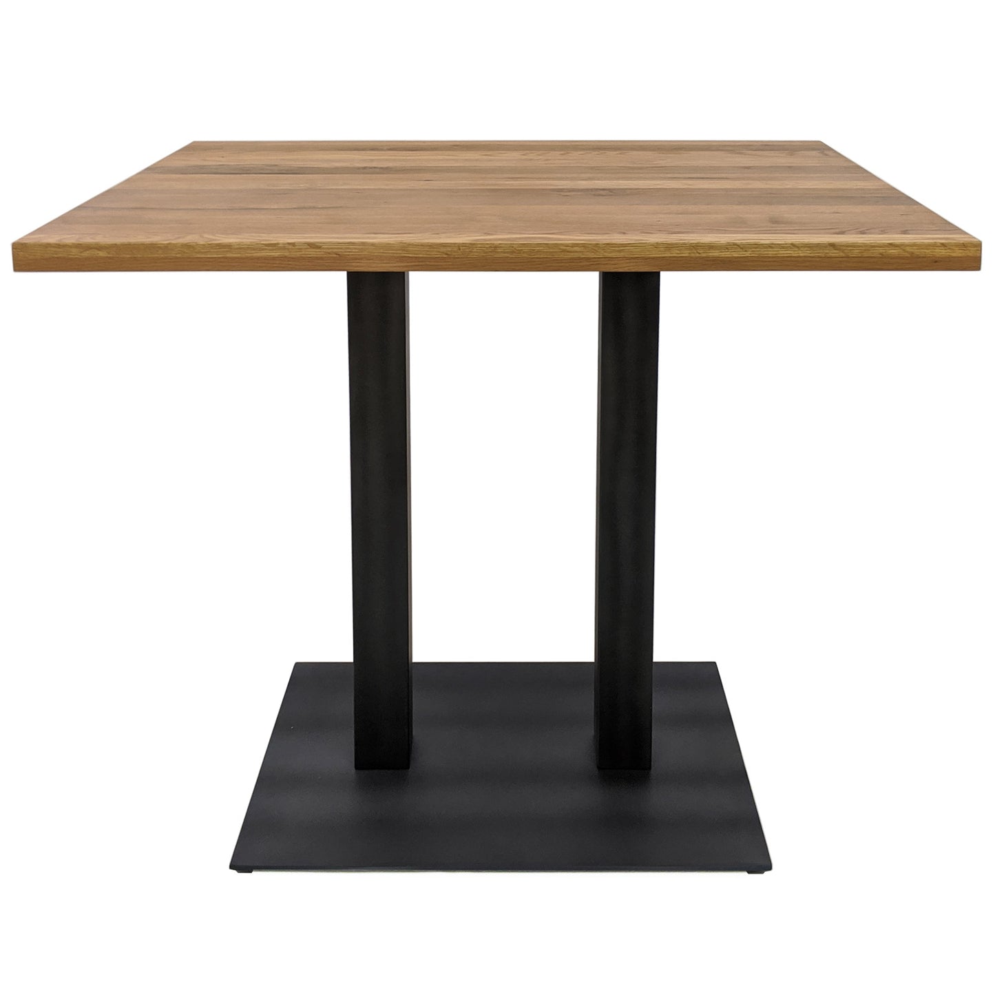 
                  
                    Bartisch 120 x 80 cm Eiche massiv natur / Metallgestell - Sia
                  
                