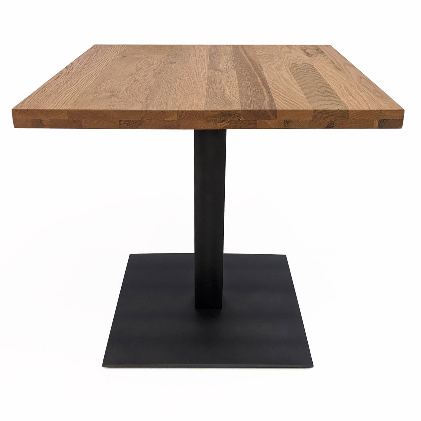 
                  
                    Bistrotisch 80 x 80 cm Eiche massiv natur / Metallfuß - Sia
                  
                