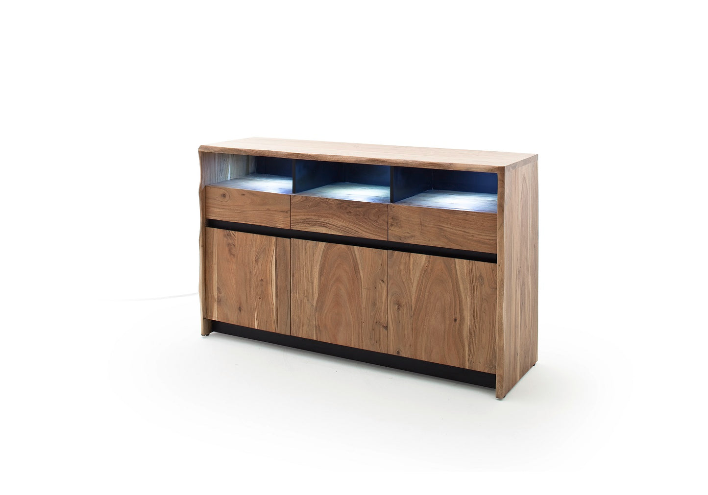 
                  
                    Sideboard Akazie massiv natur Baumkante - Calabria
                  
                