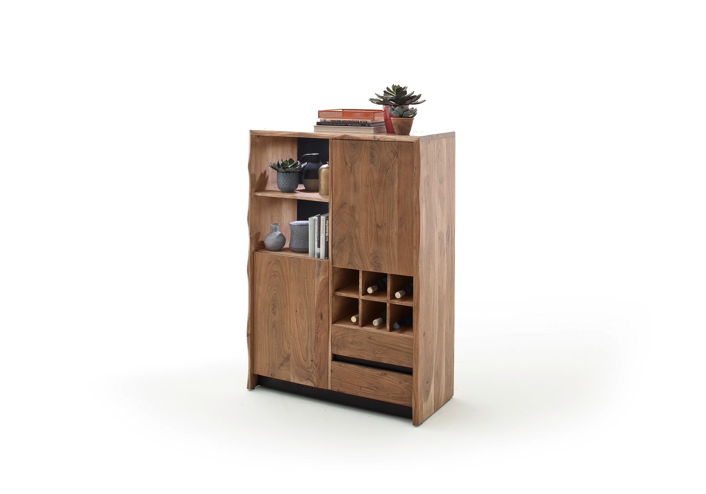 
                  
                    Highboard Akazie massiv natur Baumkante - Calabria
                  
                