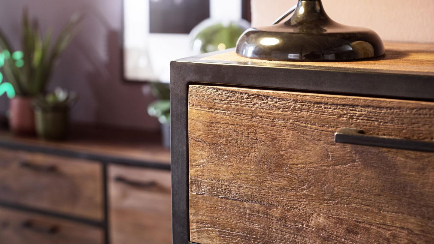 
                  
                    Sideboard Mango massiv / Metall - Mumbai
                  
                