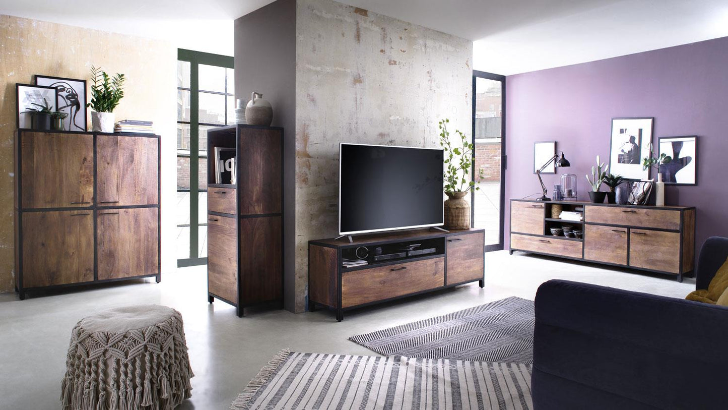 
                  
                    Sideboard Mango massiv / Metall - Mumbai
                  
                