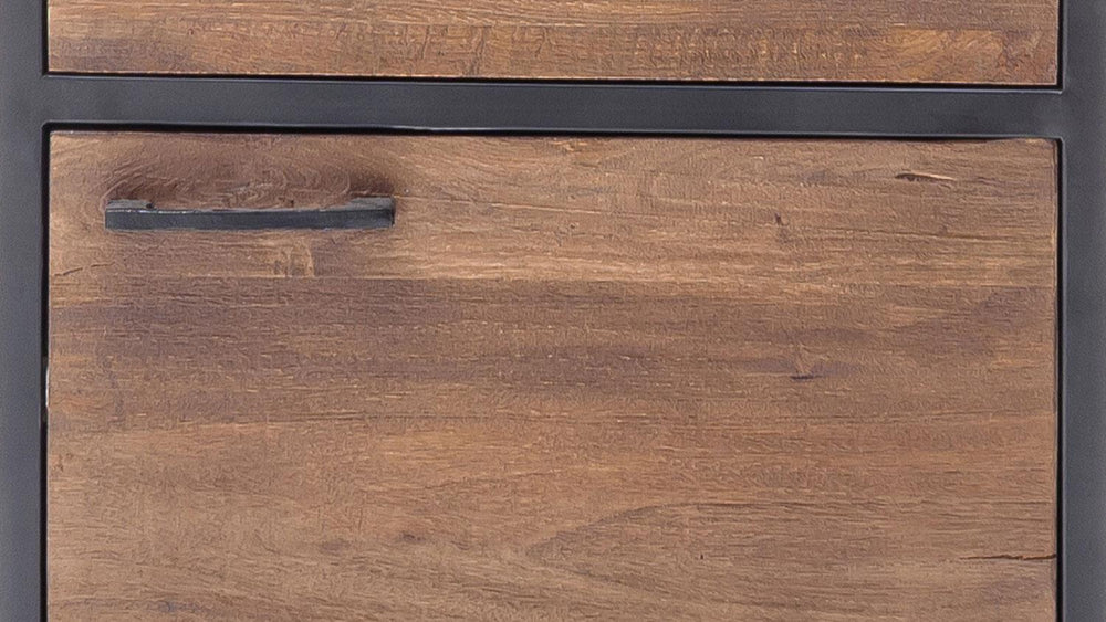 
                  
                    Regalschrank Mango massiv / Metall - Mumbai
                  
                