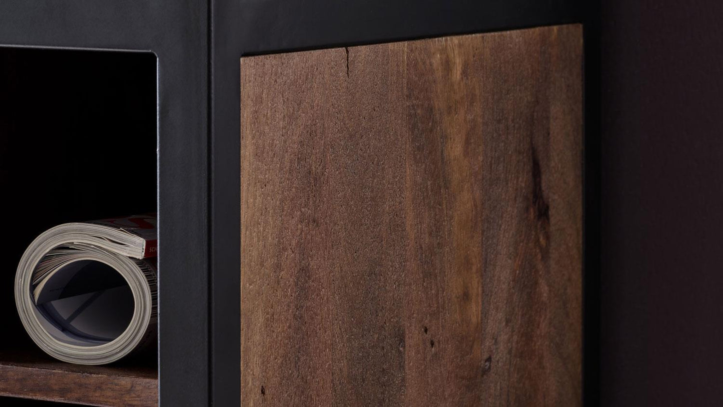 
                  
                    Regalschrank Mango massiv / Metall - Mumbai
                  
                