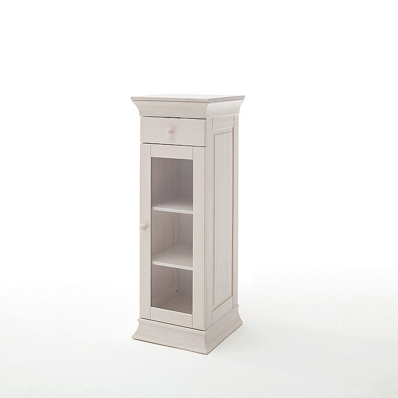 
                  
                    Vitrine Kiefer massiv weiß-antik - Boston
                  
                