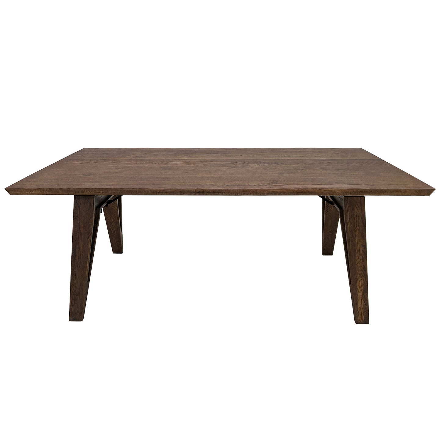 
                  
                    Esstisch 200 x 100 cm Eiche massiv Antikbraun - Sam
                  
                