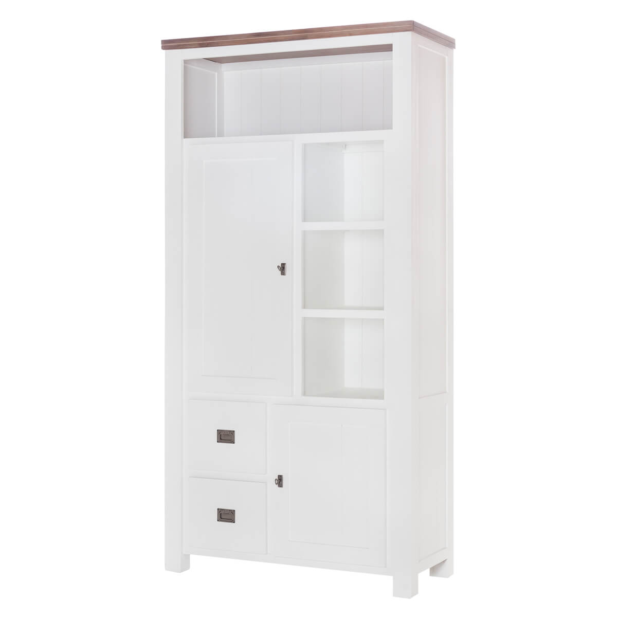 
                  
                    Schrank Akazie massiv Weiß/Cappuccino Lyron
                  
                