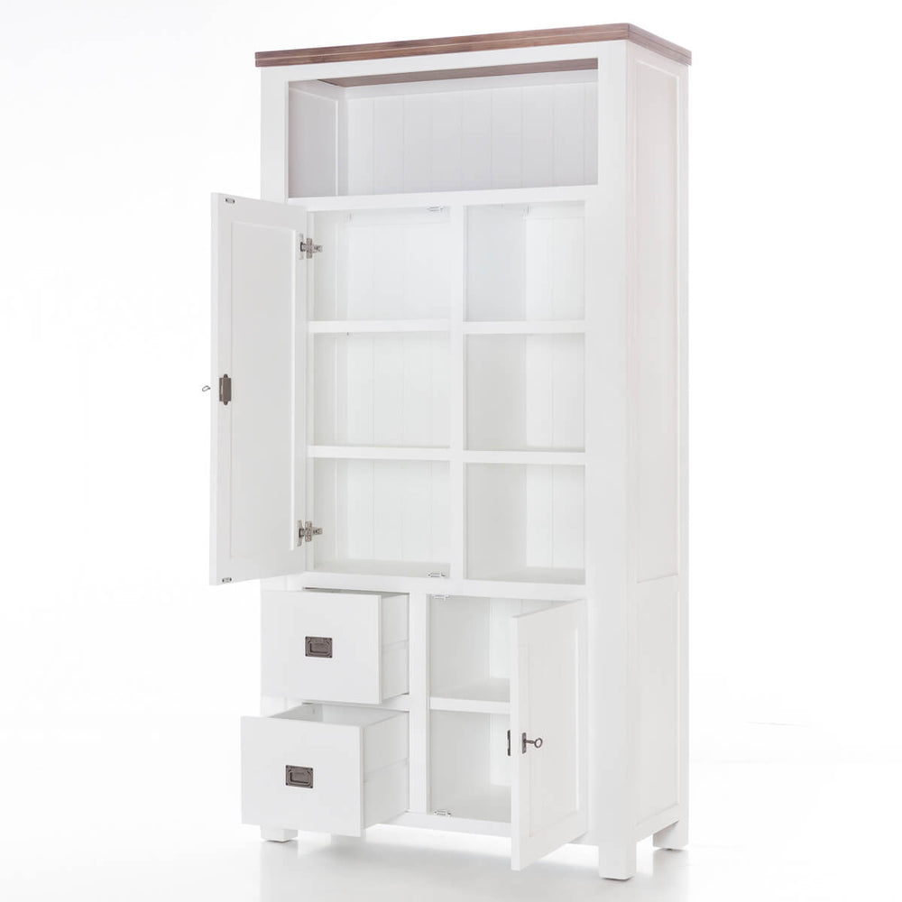 
                  
                    Schrank Akazie massiv Weiß/Cappuccino Lyron
                  
                