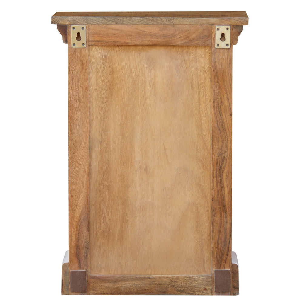 
                  
                    Hängeschrank Mango massiv weiß / braun Landhausstil - Neron
                  
                