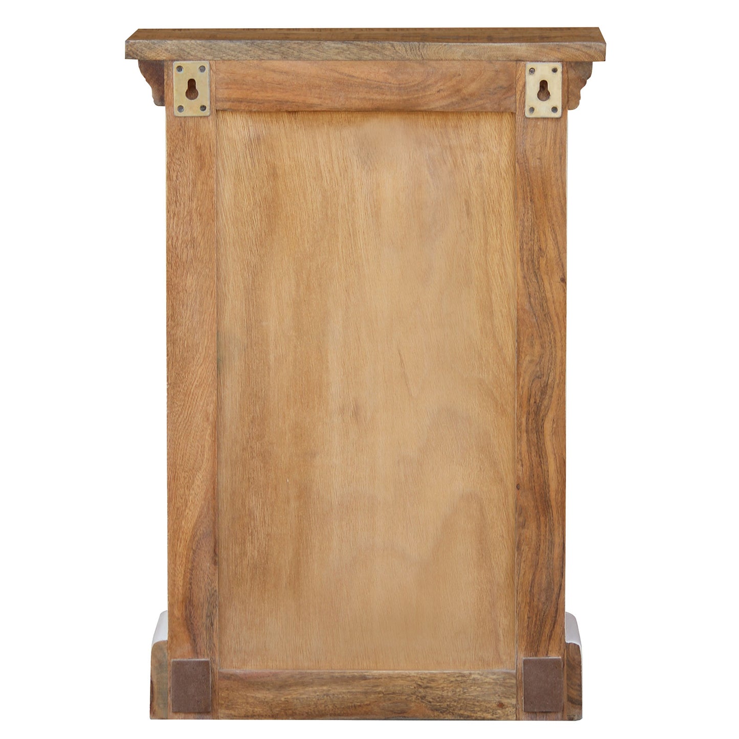 
                  
                    Hängeschrank Mango massiv weiß / braun Landhausstil - Neron
                  
                