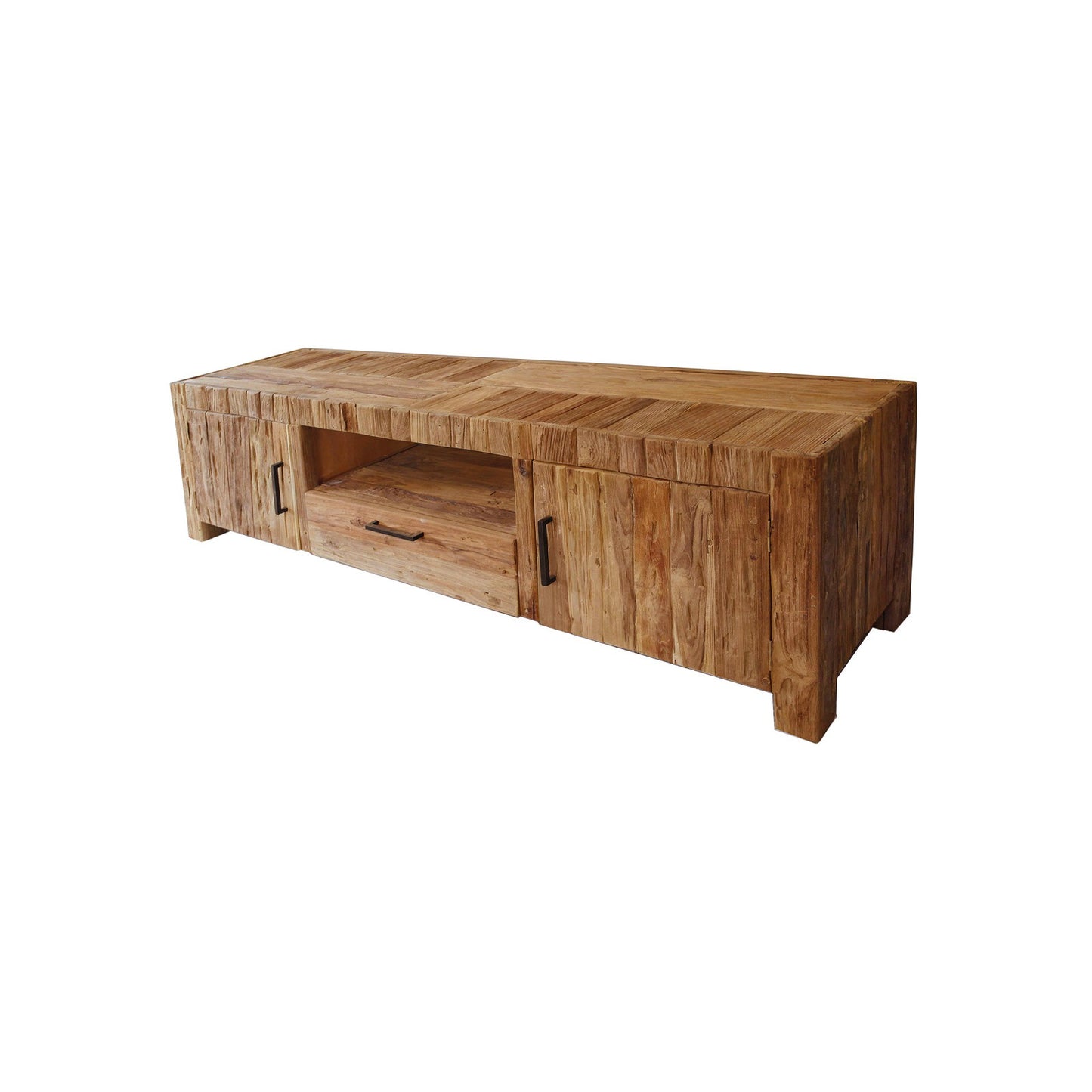 
                  
                    Lowboard Teakholz massiv Shabby Chic - Borneo
                  
                