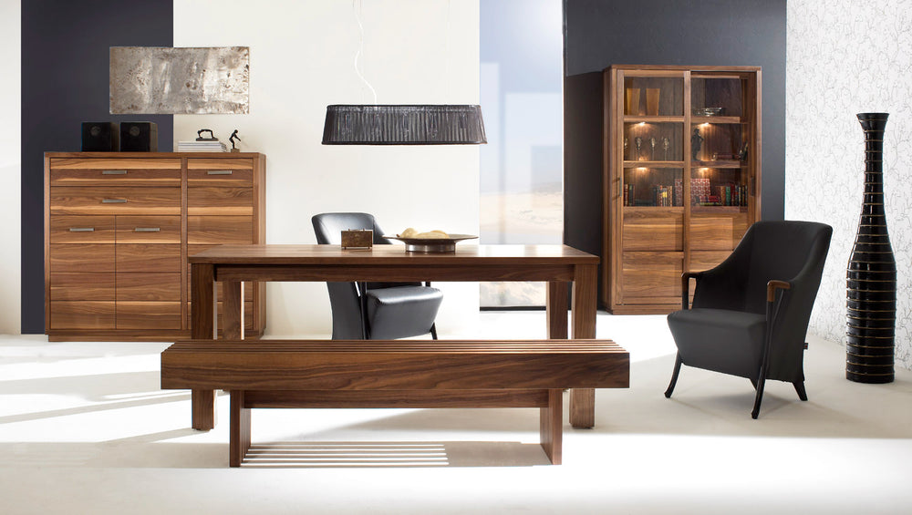 
                  
                    Vitrine Nussbaum massiv - CubaLibre
                  
                