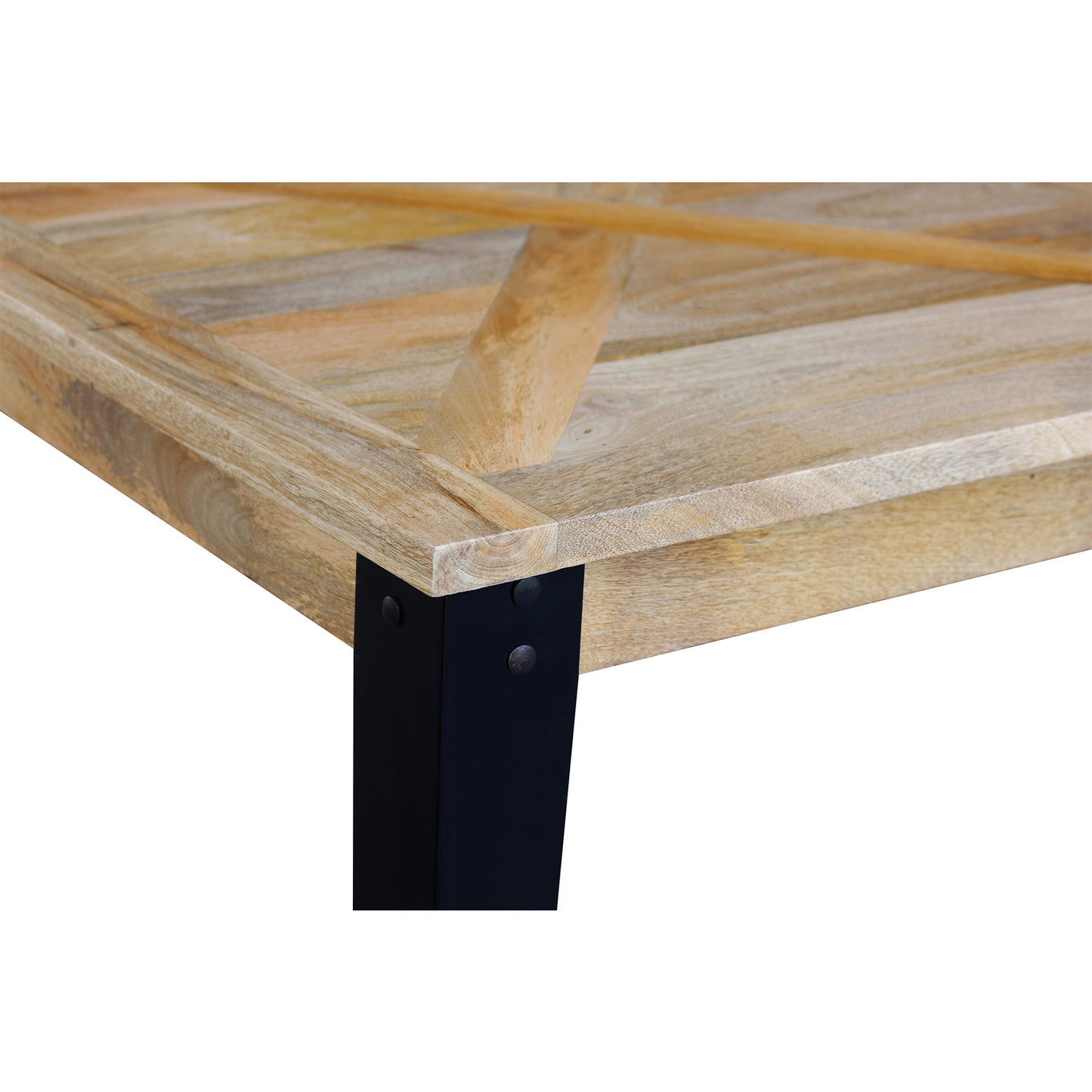 
                  
                    Esstisch 180 x 100 Mango massiv Vintagelook - Dave
                  
                
