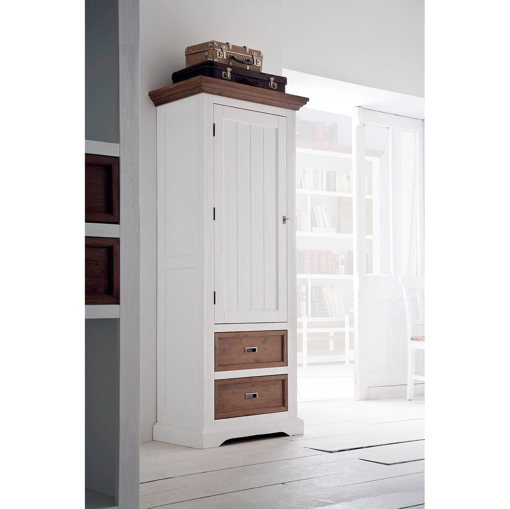 
                  
                    Schrank Akazie massiv weiß / cappuccino Landhaus Fleur
                  
                
