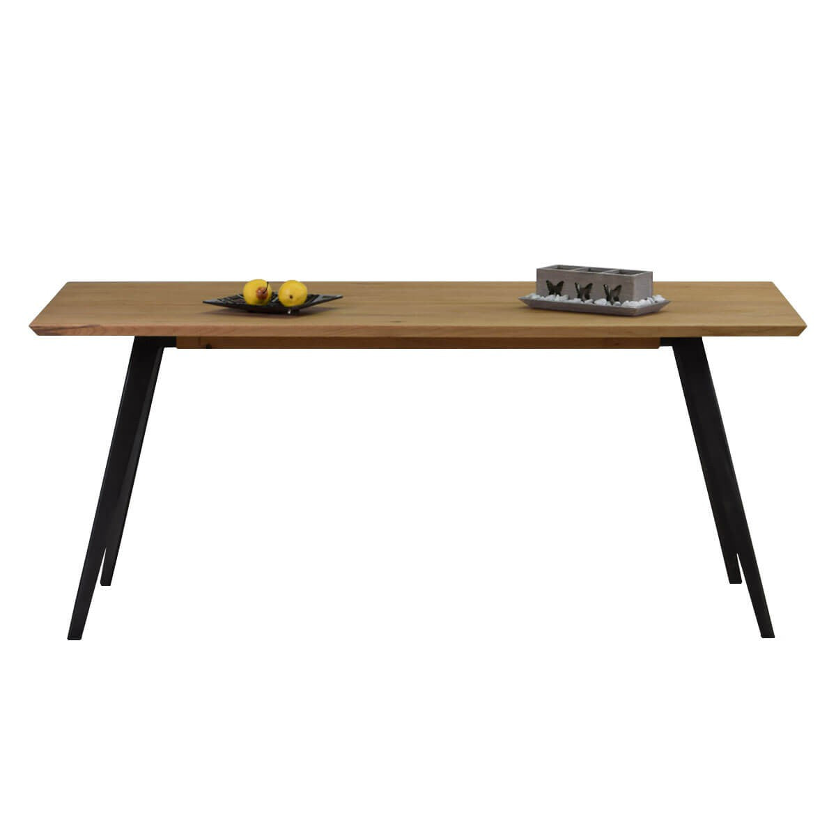 
                  
                    Esstisch Eiche massiv/Metall 200 x 100 cm Lalon
                  
                