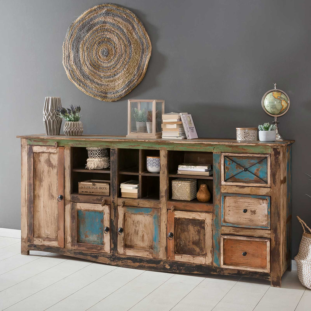 
                  
                    Big Sideboard Mango massiv Vintage-Look Gulliver
                  
                