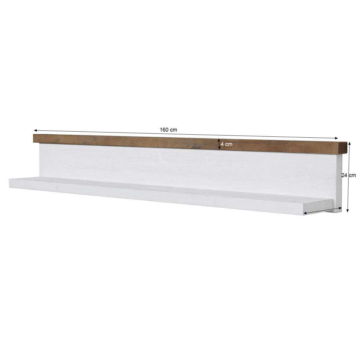 
                  
                    Wandboard Akazie massiv Weiß/Cappuccino Lyron
                  
                