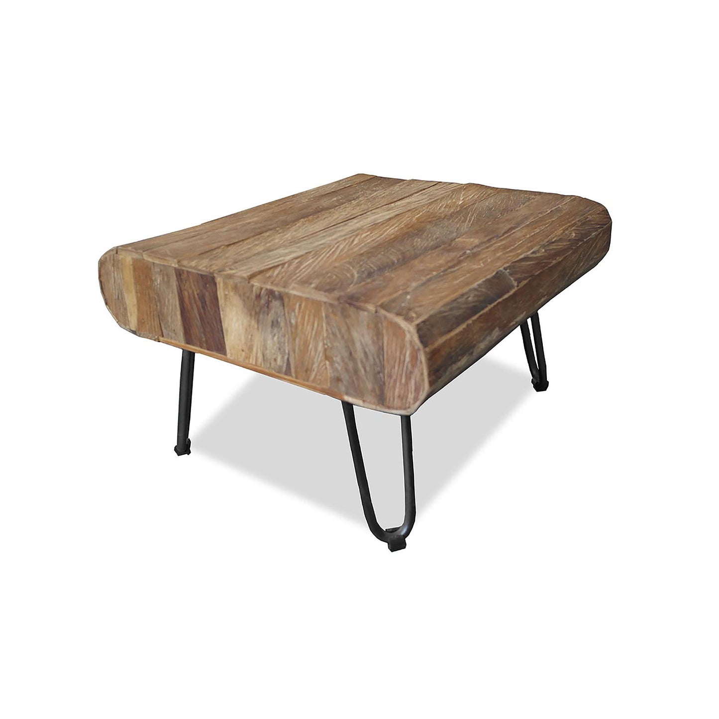 
                  
                    Couchtisch 60 x 60 cm Teakholz massiv Shabby Chic - Capel
                  
                