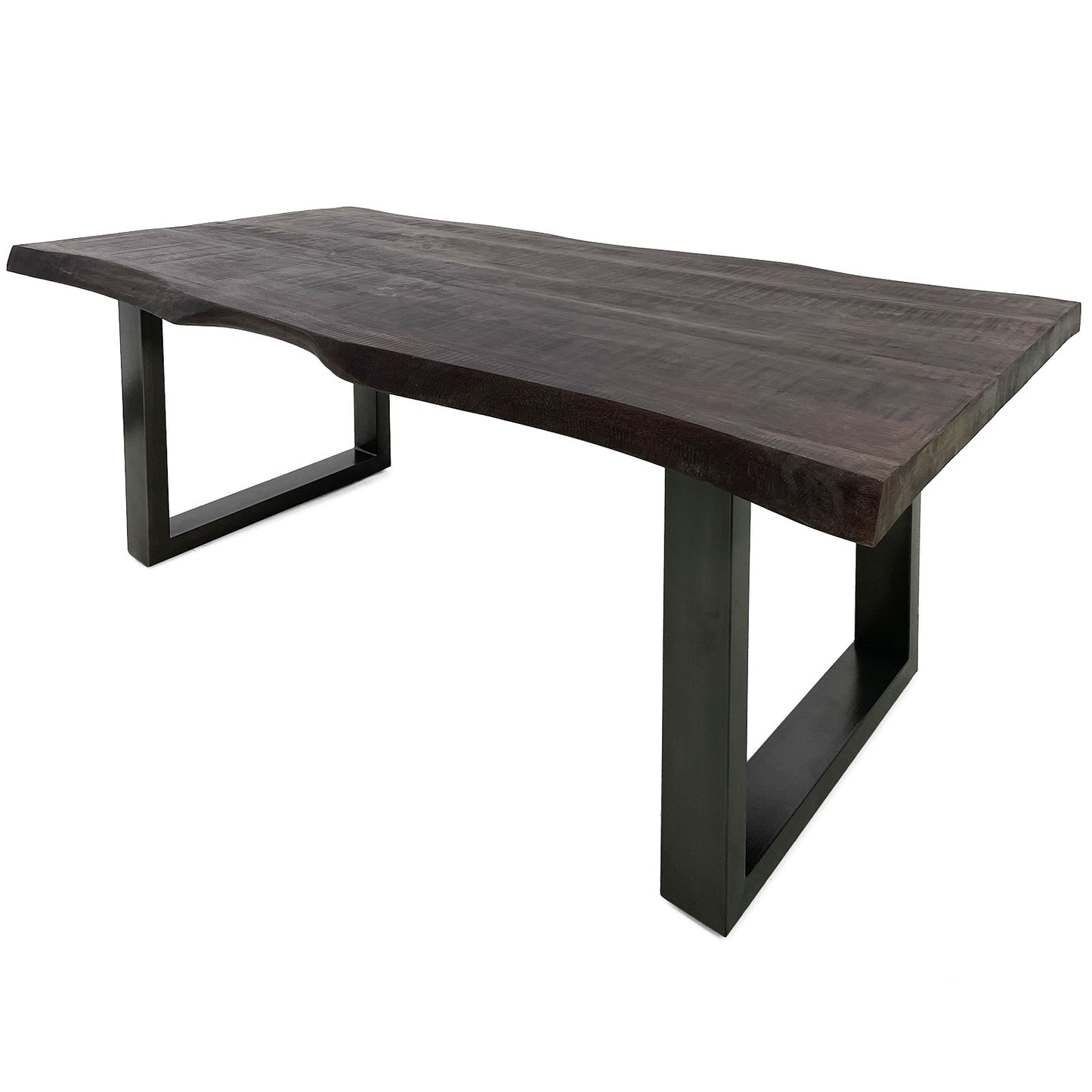 
                  
                    Esstisch 160 x 90 cm Massivholz Antik Kolonial / U-Fuß - Marten
                  
                