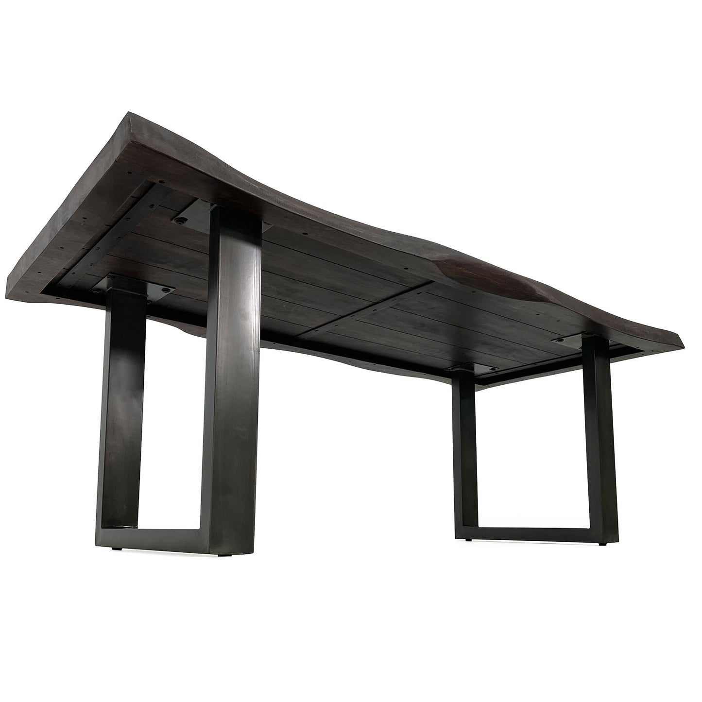 
                  
                    Esstisch 160 x 90 cm Massivholz Antik Kolonial / U-Fuß - Marten
                  
                