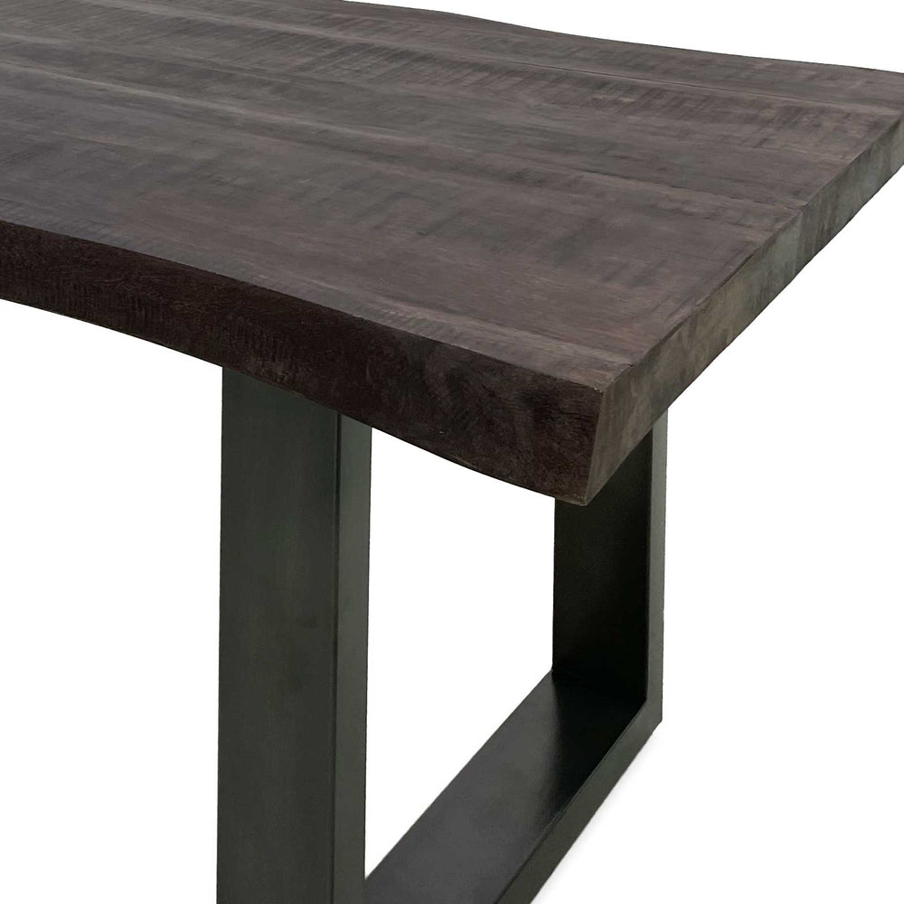 
                  
                    Esstisch 160 x 90 cm Massivholz Antik Kolonial / U-Fuß - Marten
                  
                
