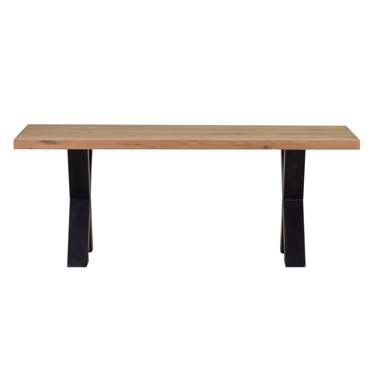 
                  
                    Esstisch Eiche massiv/Metall 180 x 90 cm Xano
                  
                