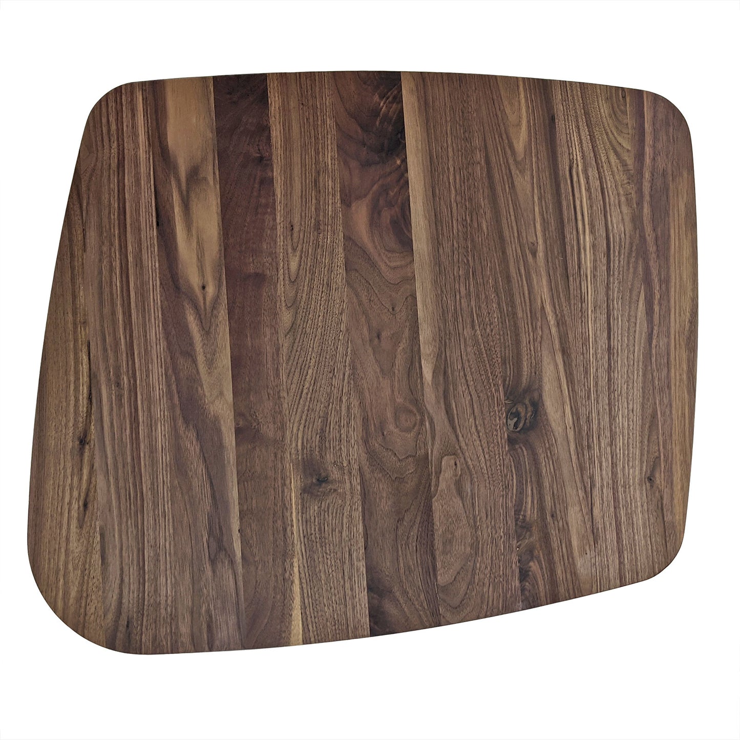 
                  
                    Couchtisch 69 x 58 cm Nussbaum massiv / Metall - Waru
                  
                