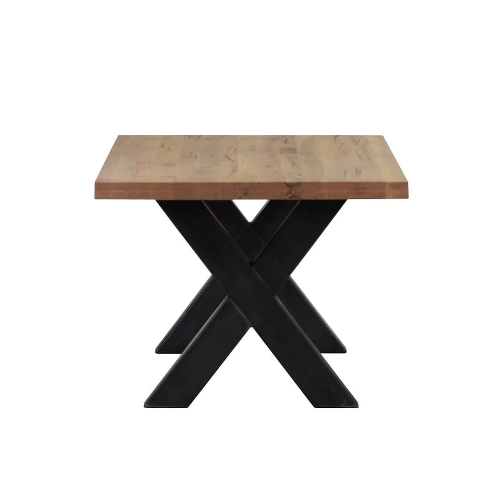 
                  
                    Esstisch Eiche massiv/Metall 180 x 90 cm Xano
                  
                