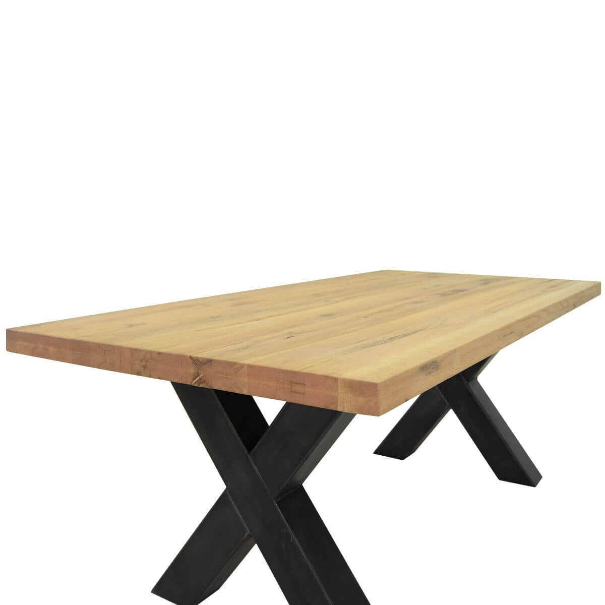 
                  
                    Esstisch Eiche massiv/Metall 180 x 90 cm Xano
                  
                