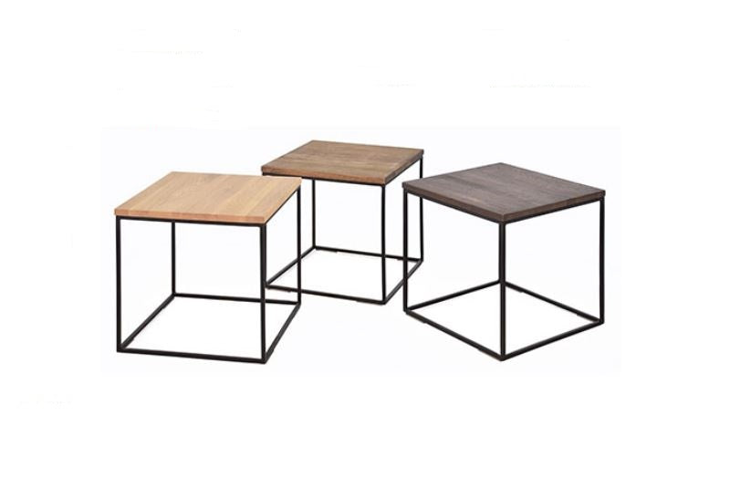 
                  
                    Beistelltisch 40 x 40 cm Eiche massiv balsamico - Cube
                  
                