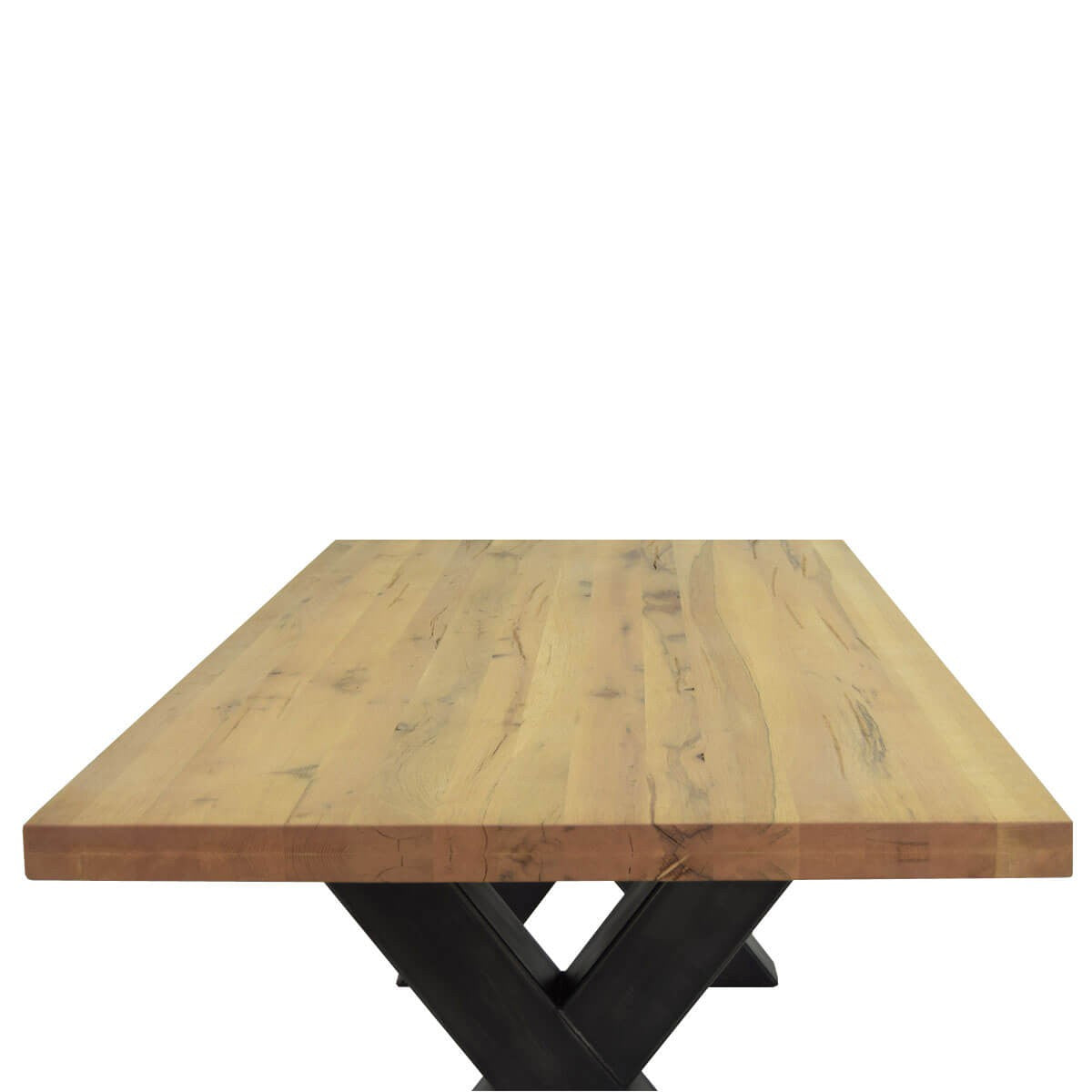 
                  
                    Esstisch Eiche massiv/Metall 180 x 90 cm Xano
                  
                