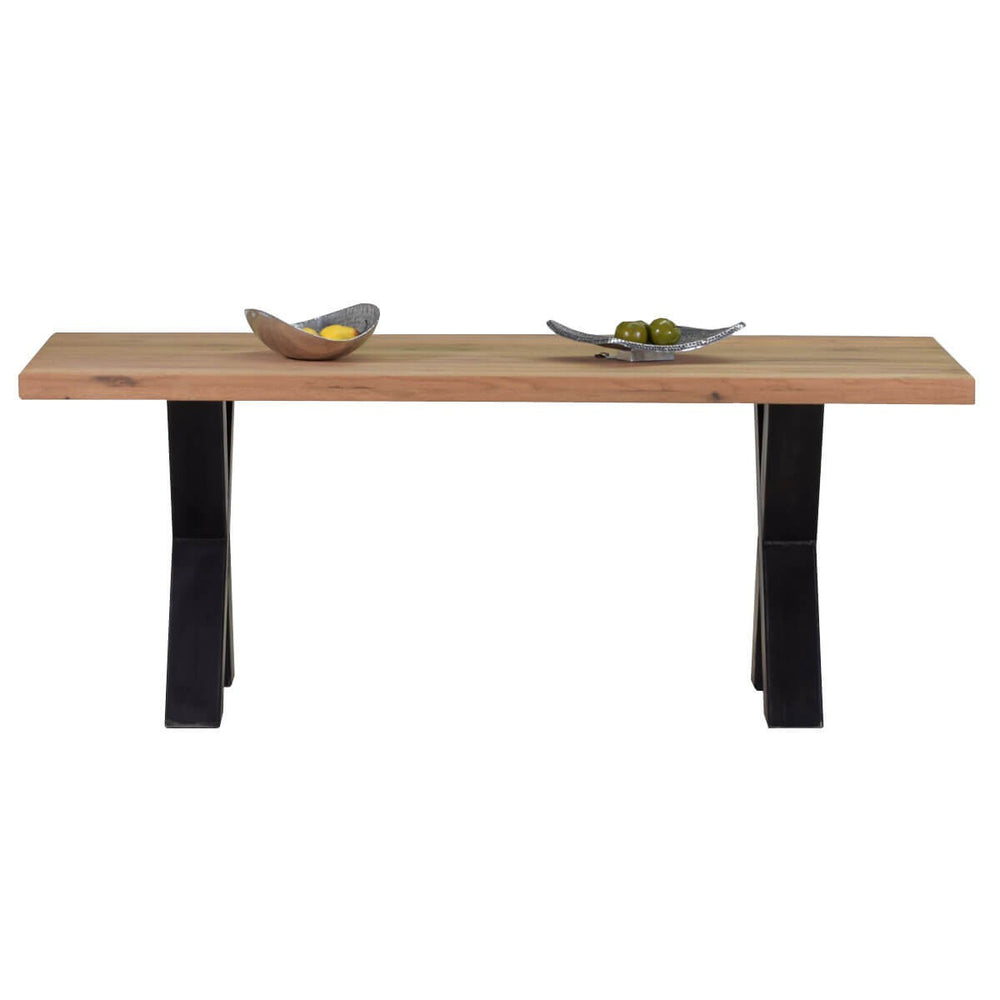 
                  
                    Esstisch Eiche massiv/Metall 180 x 90 cm Xano
                  
                