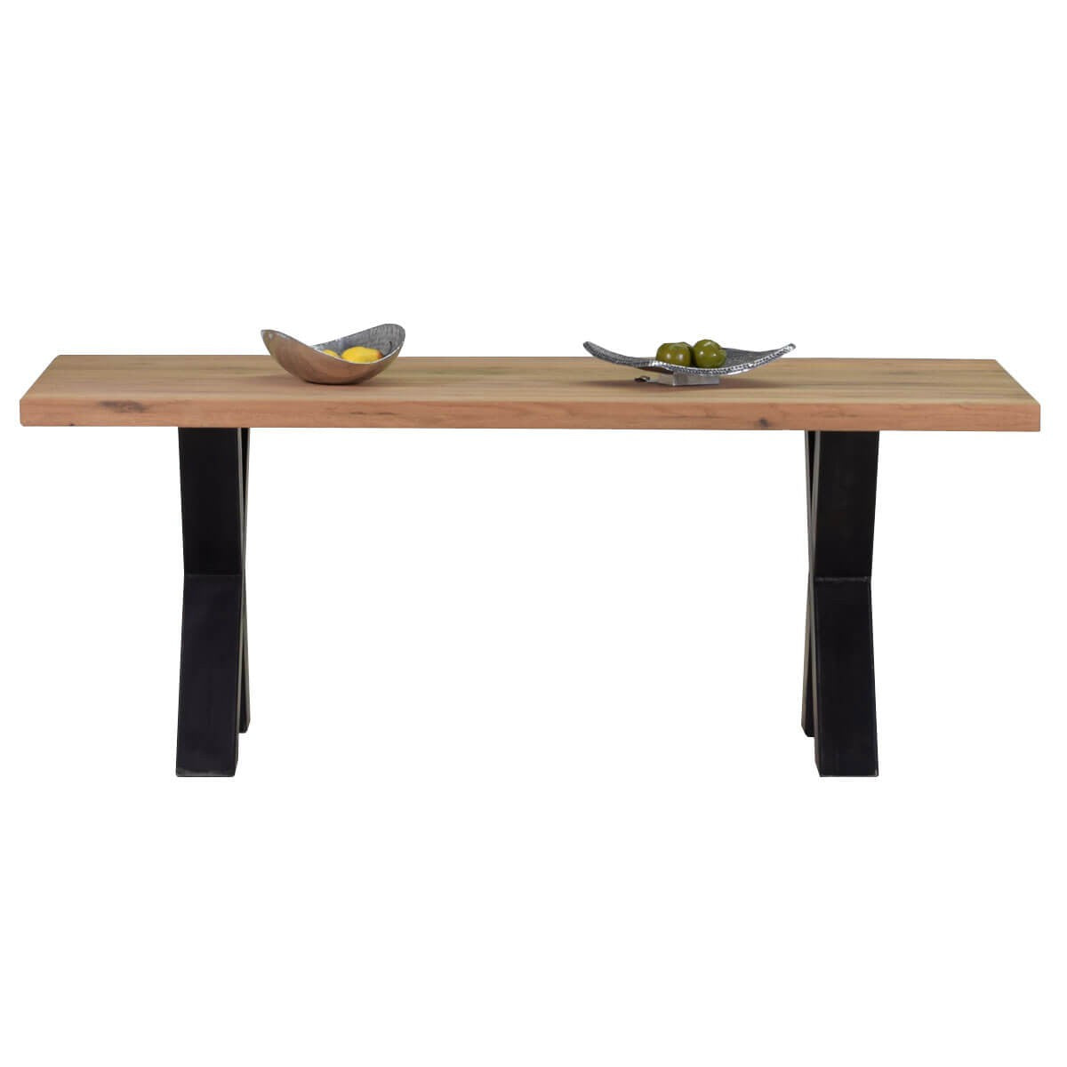 
                  
                    Esstisch Eiche massiv/Metall 180 x 90 cm Xano
                  
                