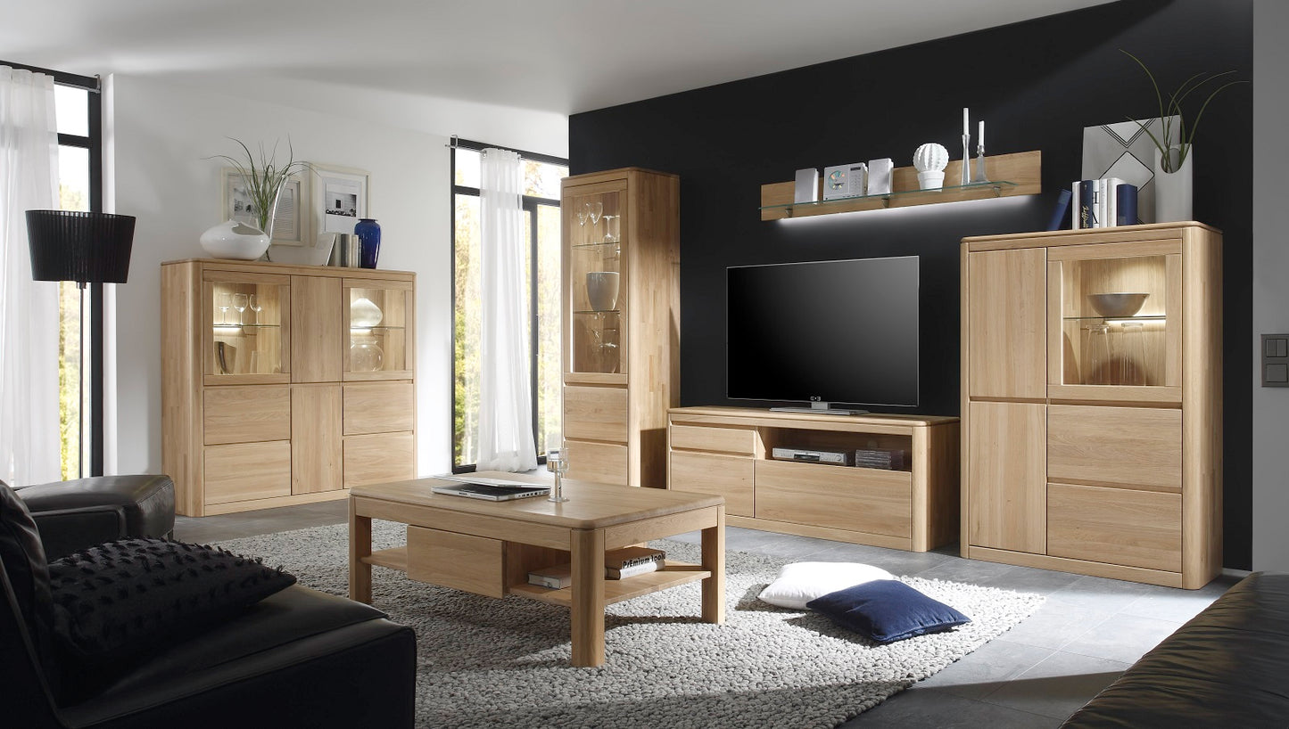 
                  
                    Couchtisch 120 x 70 cm Eiche massiv Bianco - Bozen-1-N
                  
                