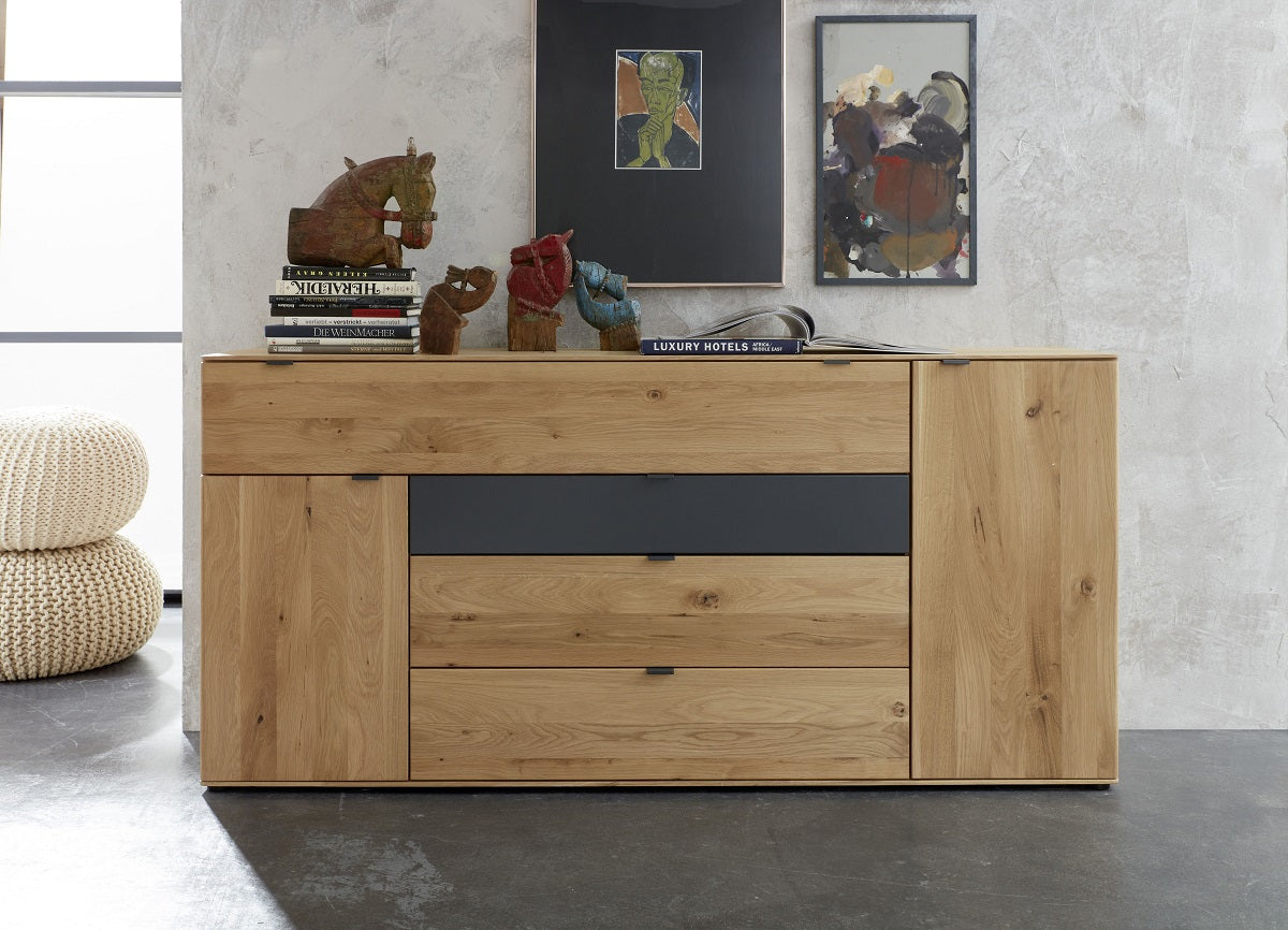 
                  
                    Sideboard Asteiche Bianco massiv geölt / gewachst - Artos
                  
                