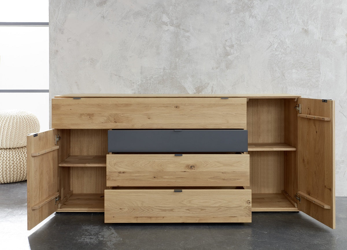 
                  
                    Sideboard Asteiche Bianco massiv geölt / gewachst - Artos
                  
                