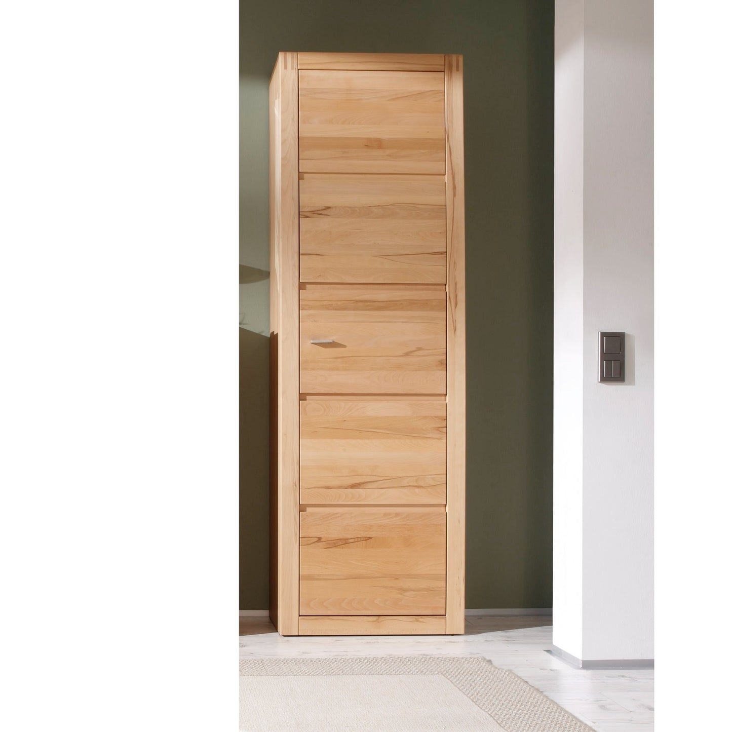 
                  
                    Garderobenschrank Front Kernbuche massiv geölt - Vigo
                  
                