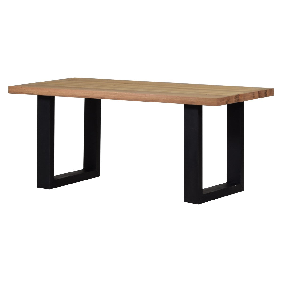 
                  
                    Esstisch Eiche massiv/Metall 180 x 90 cm Baran
                  
                