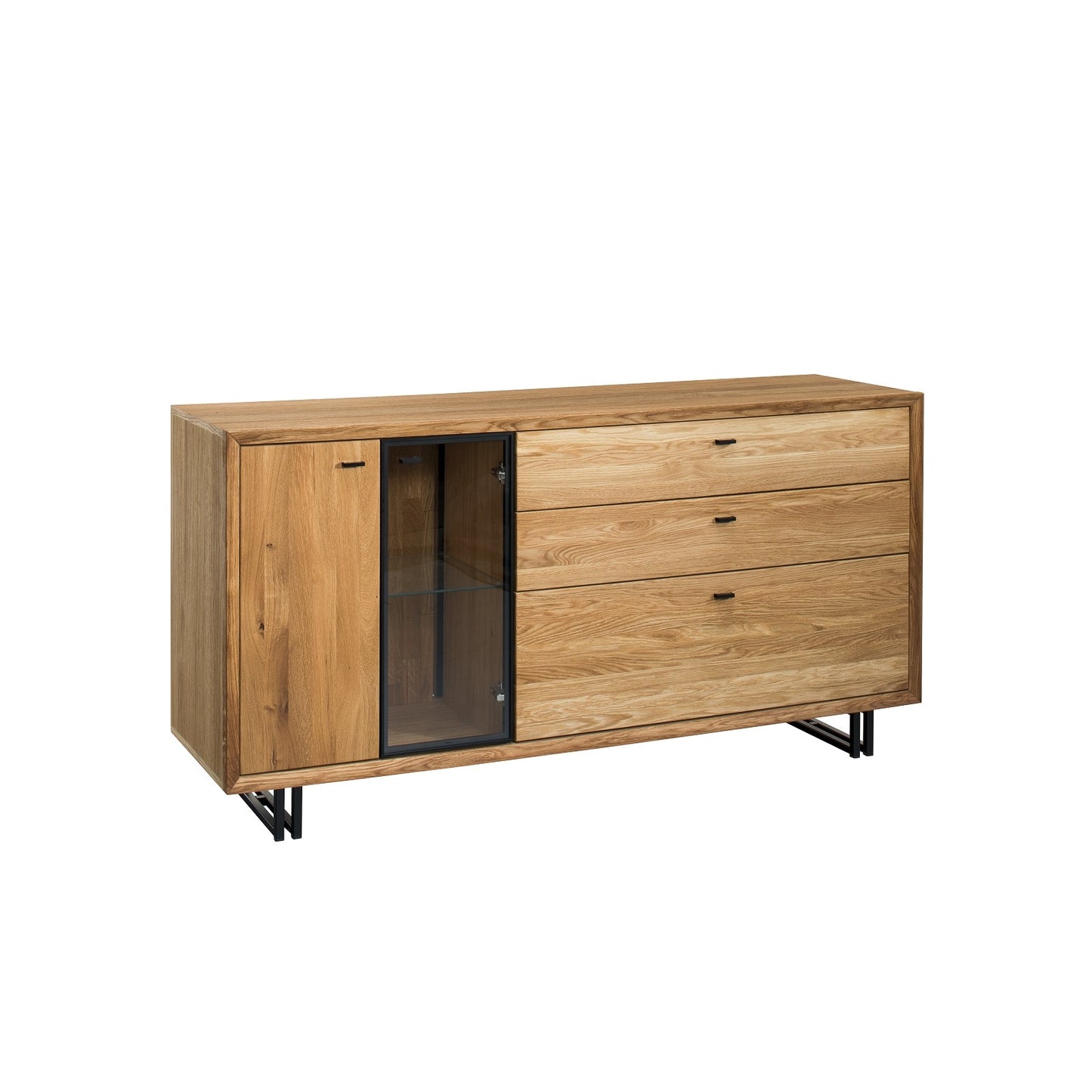 
                  
                    Sideboard Front Eiche massiv / Metall - Vigo
                  
                