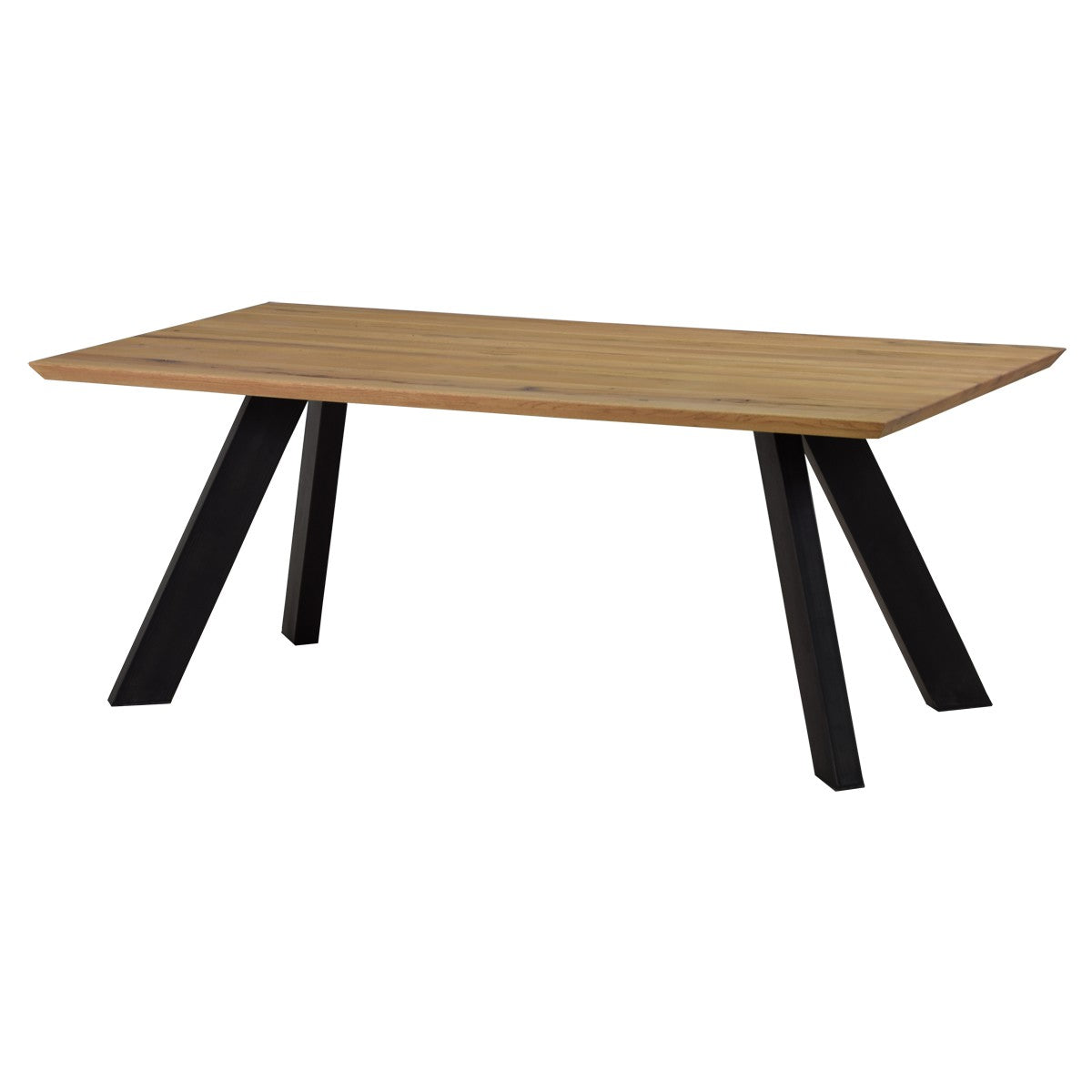 
                  
                    Esstisch Eiche massiv/Metall 180 x 90 cm Baloo
                  
                