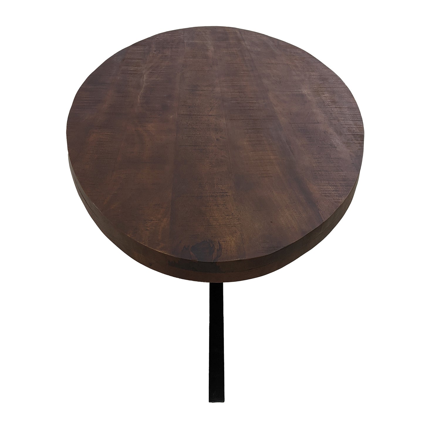 
                  
                    Esstisch 240 x 120 cm Massivholz Antik Kolonial Oval Sternenfuß schwarz - Marten
                  
                