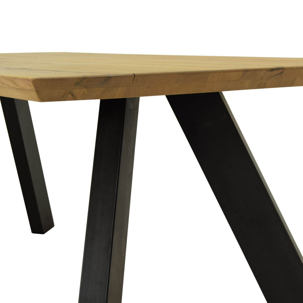 
                  
                    Esstisch Eiche massiv/Metall 200 x 100 cm Baloo
                  
                