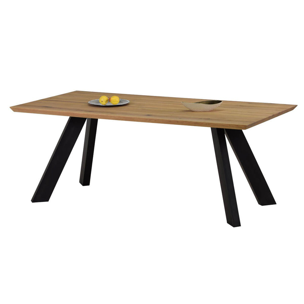
                  
                    Esstisch Eiche massiv/Metall 200 x 100 cm Baloo
                  
                
