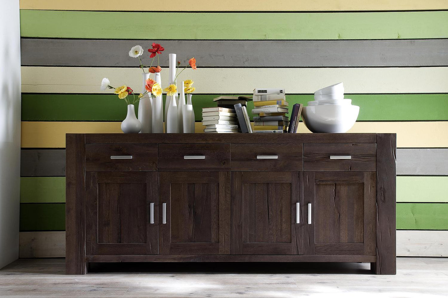 
                  
                    Sideboard Eiche massiv Räucheröl-Optik Braxton
                  
                