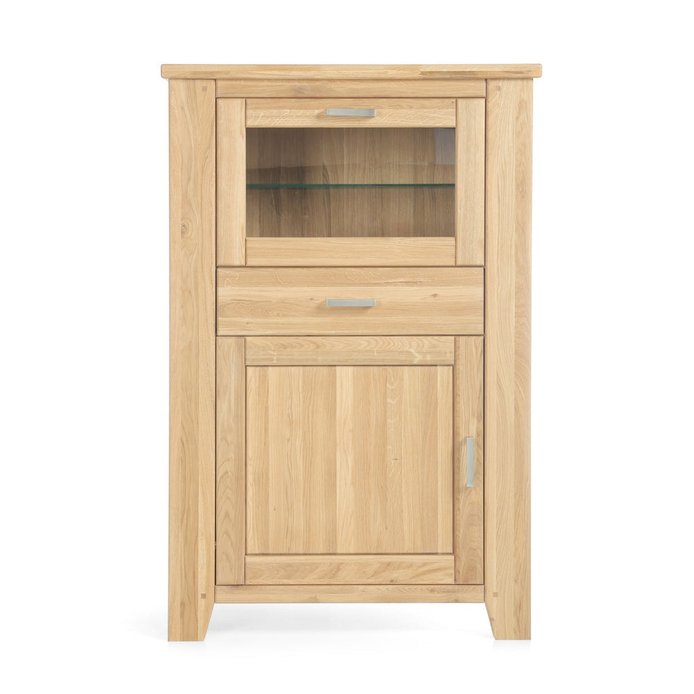 
                  
                    Vertiko mit Barfach Wildeiche massiv Loft
                  
                