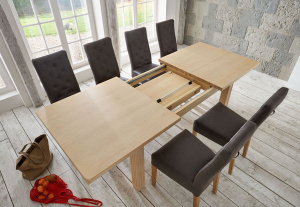 3. Bild von Esstisch Pinie massiv 180 / 240 x 90 cm Cadiz