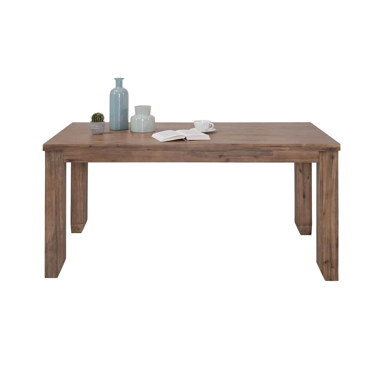 
                  
                    Esstisch Akazie massiv 180 x 100 cm Braun gebürstet Avora
                  
                
