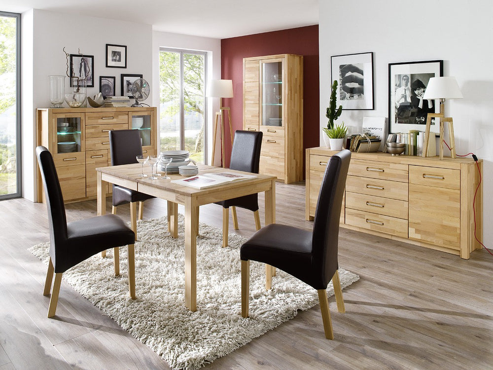 
                  
                    Highboard Kernbuche massiv geölt keilverzinkt Svenja
                  
                