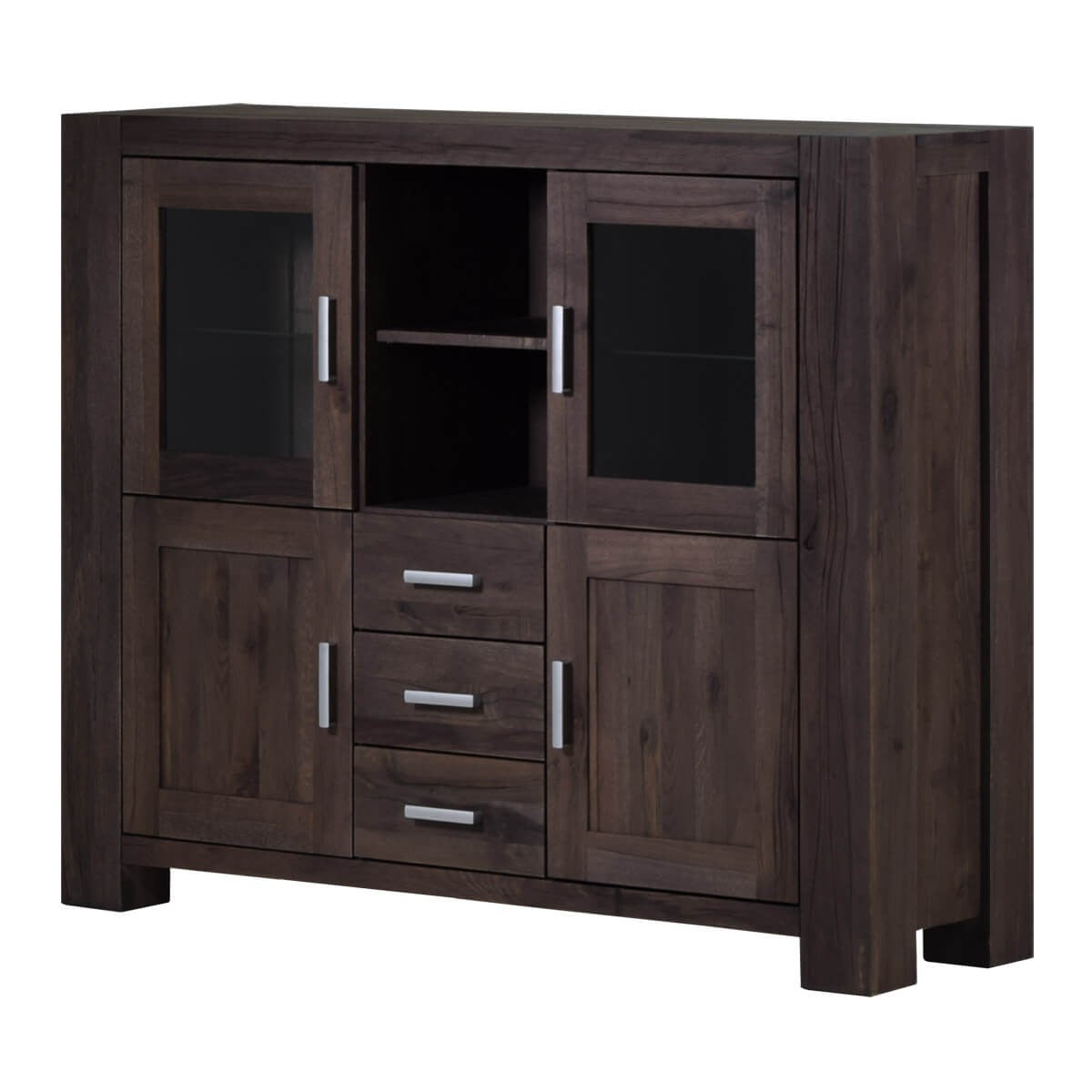 
                  
                    Highboard Eiche massiv Räucheröl-Optik Braxton
                  
                