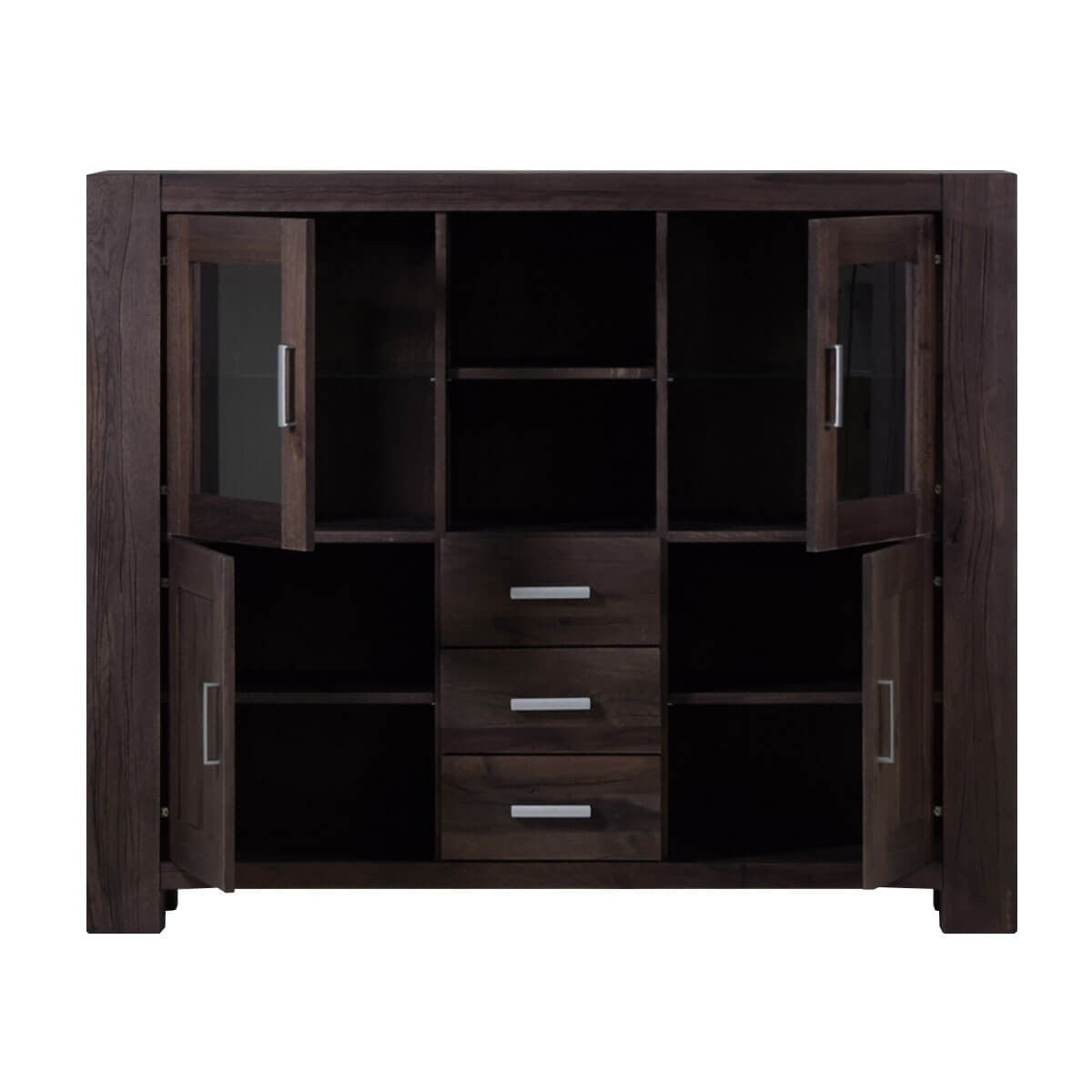 
                  
                    Highboard Eiche massiv Räucheröl-Optik Braxton
                  
                